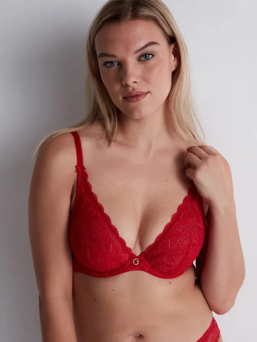 Aubade Rosessence Triangle Plunge Bra