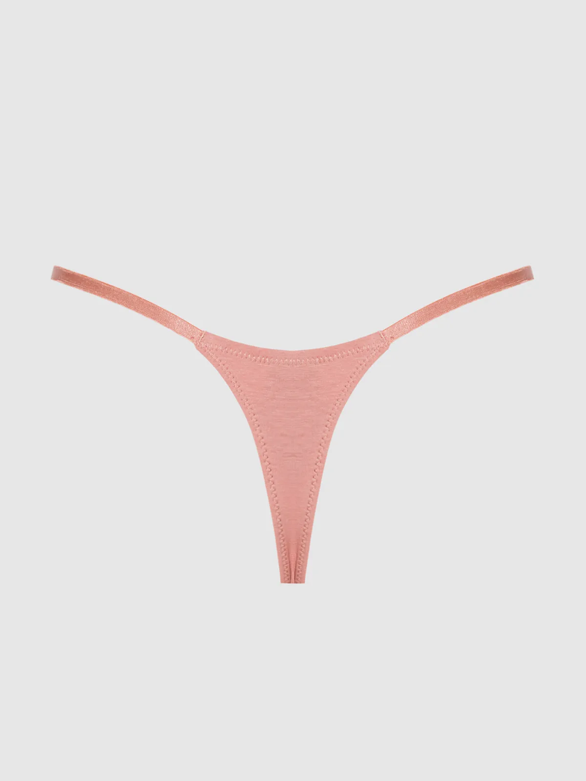 Bailey Stretch Cotton Thong