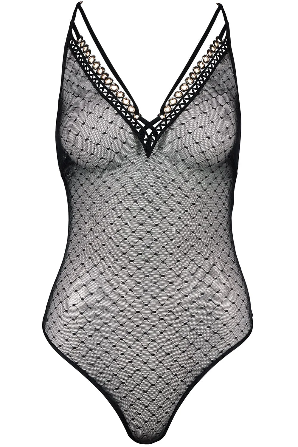 Boîte à Désir Hot Tension Thong Bodysuit
