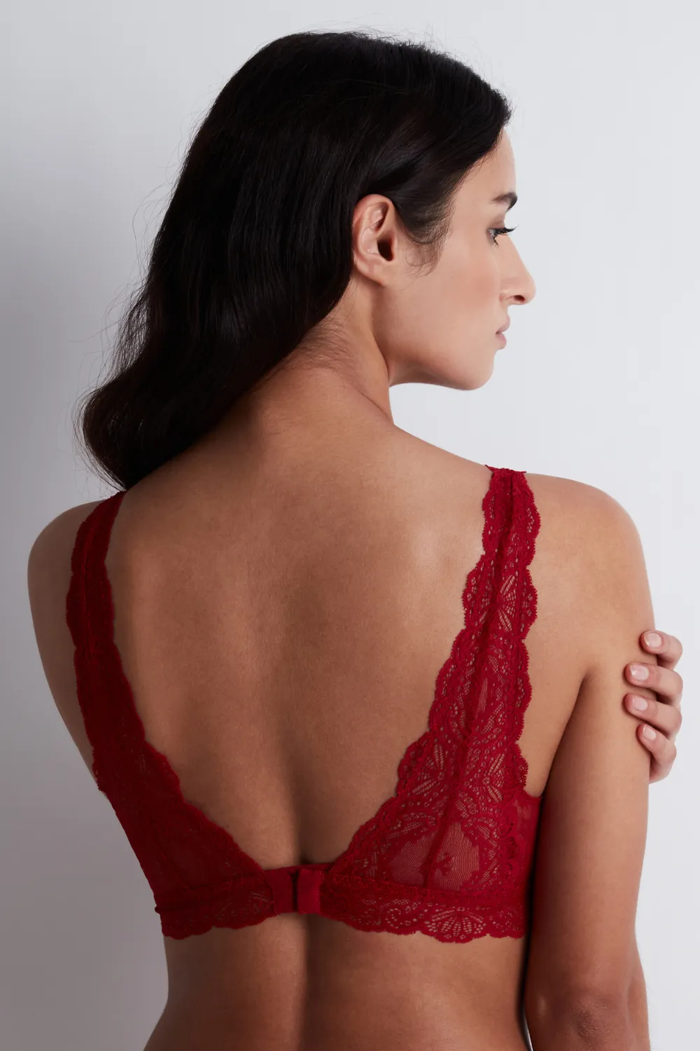 Danse des Sens Red Lace Bralette