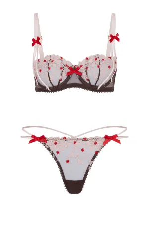 Dawne Bra and Thong Set