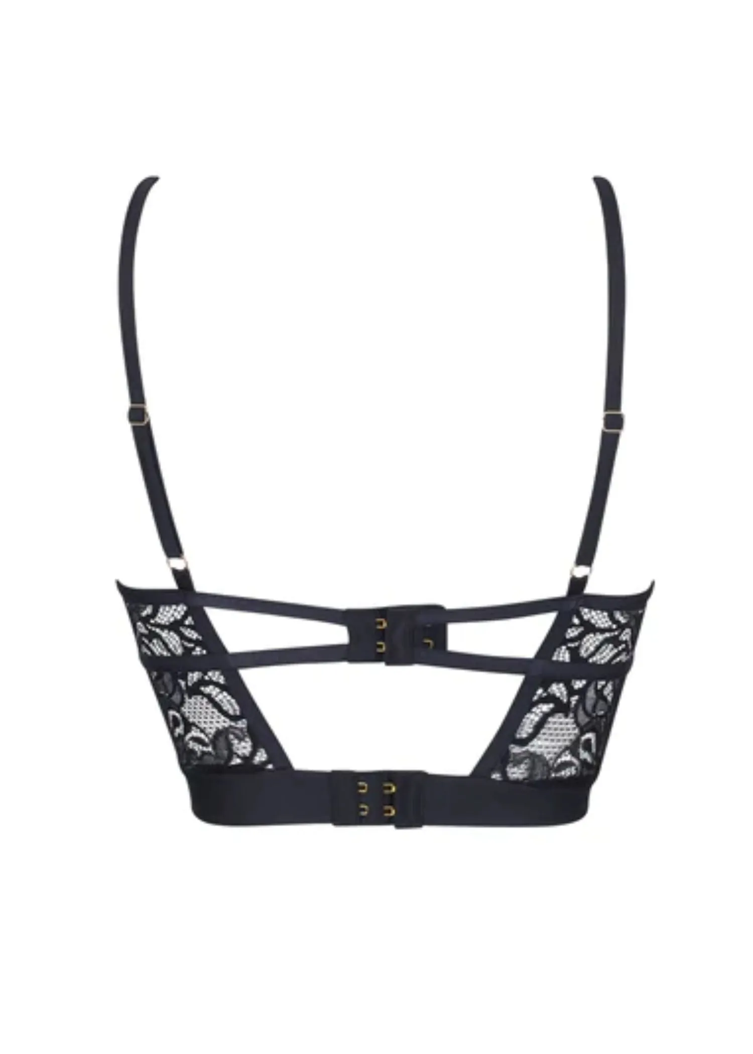 Eleanora Wired Bustier (Black)