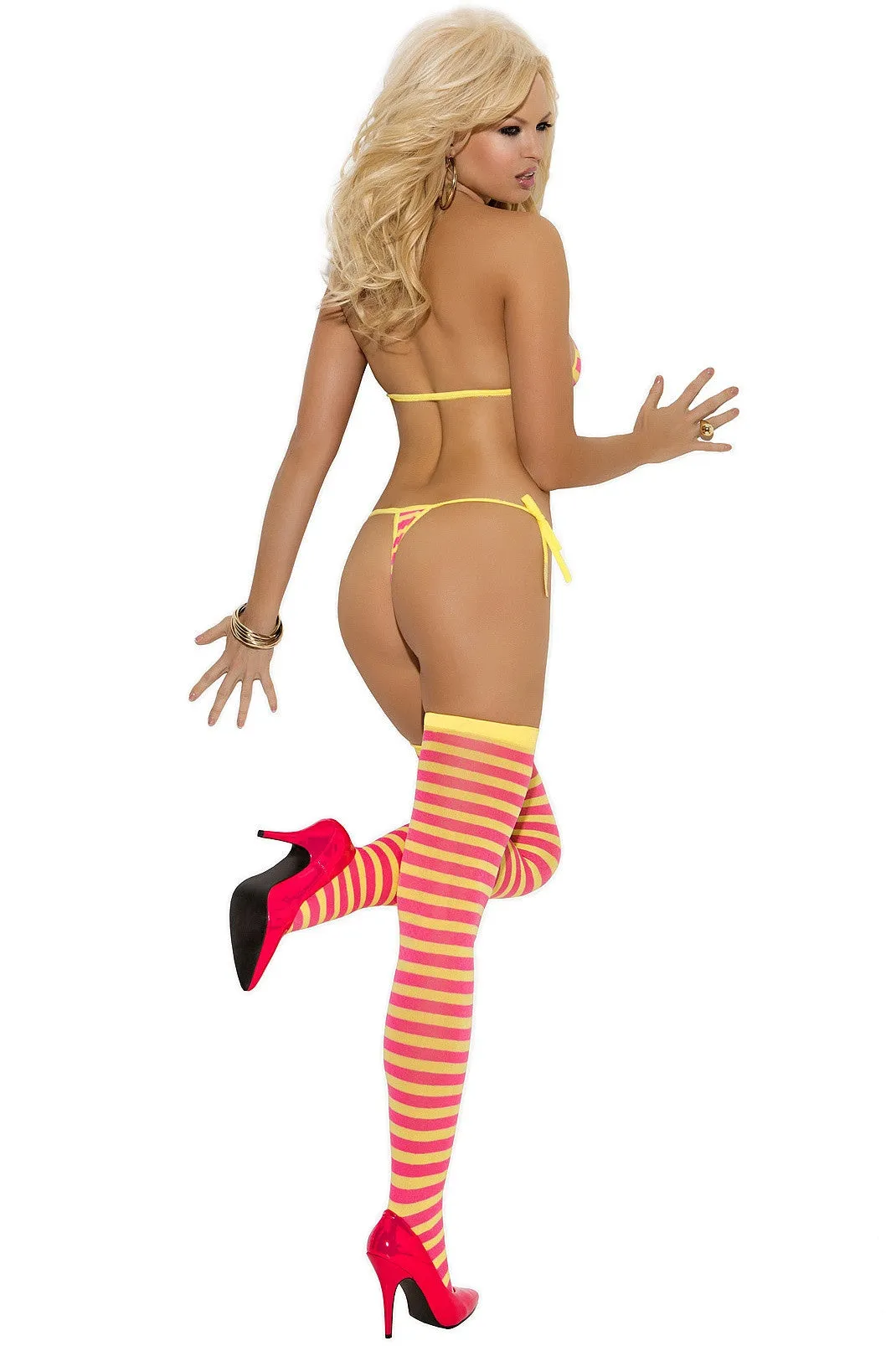 EM-1535 Striped bra set