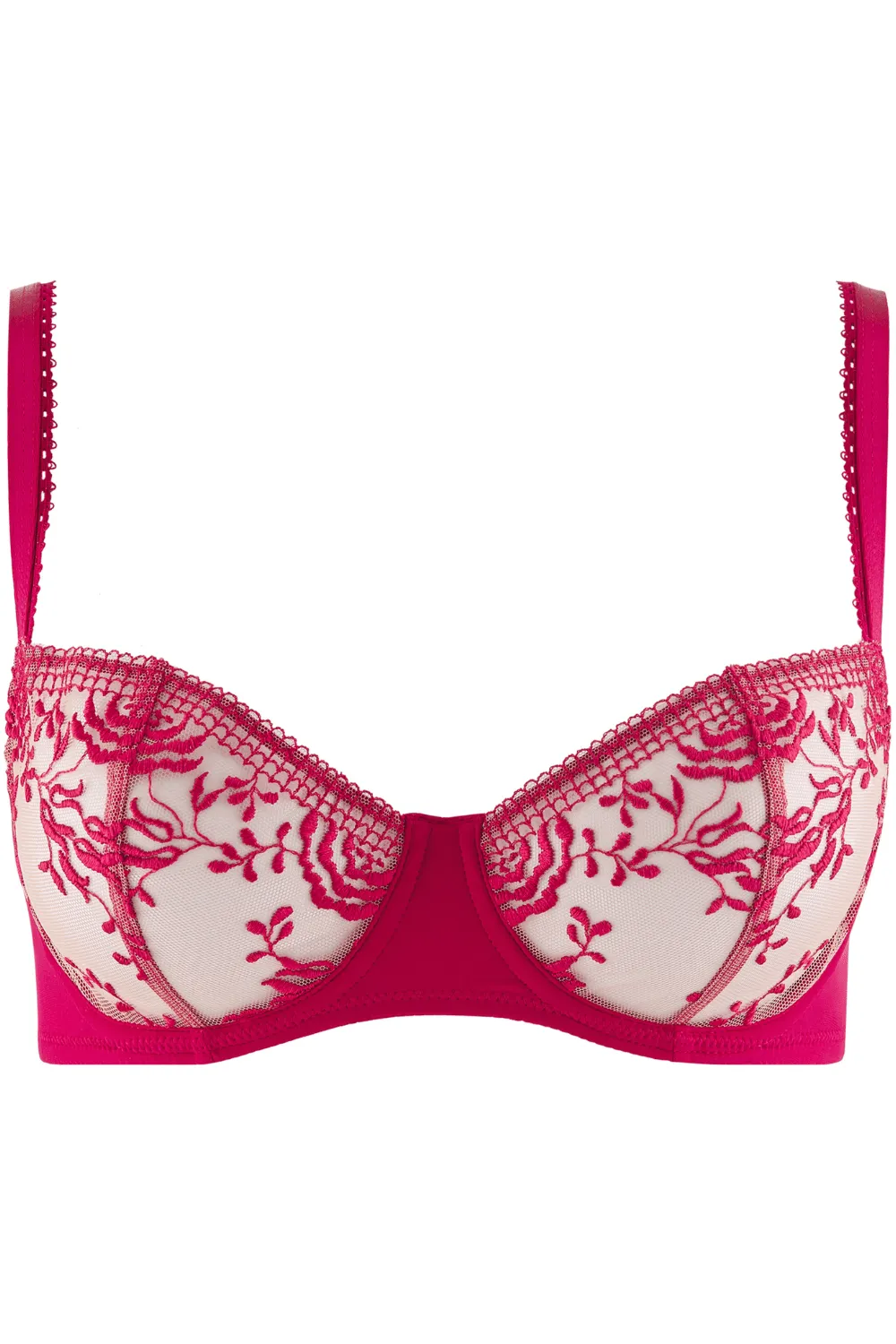 Fleur de Passion Half Cup Bra, Size UK 30DD