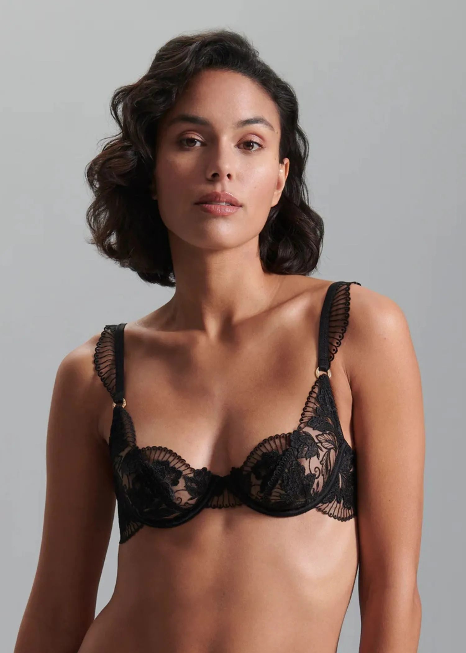 Gabriella Wired Bra (Black)