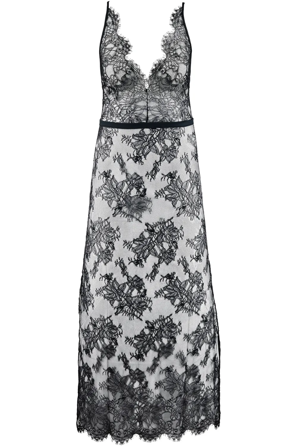 Histoire D'un Soir Long Lace Nightie