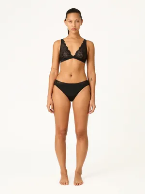 Ines Midi Brief Moderate Noir Black