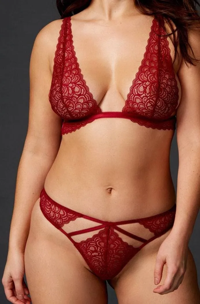 Karina Thong in Mulberry, Size L (UK 14)
