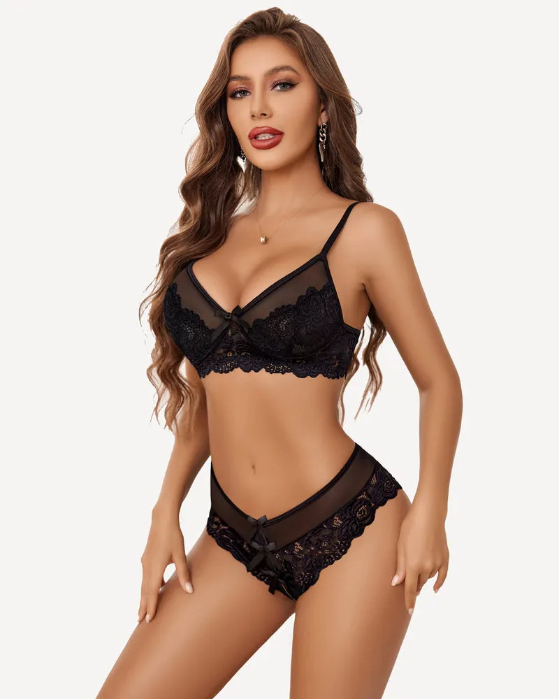 Lace Bra and Panty Sets Outfits