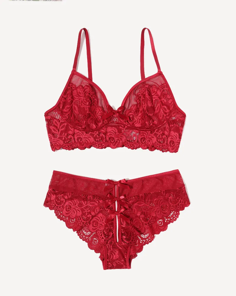 Lace Bra and Panty Sets Outfits