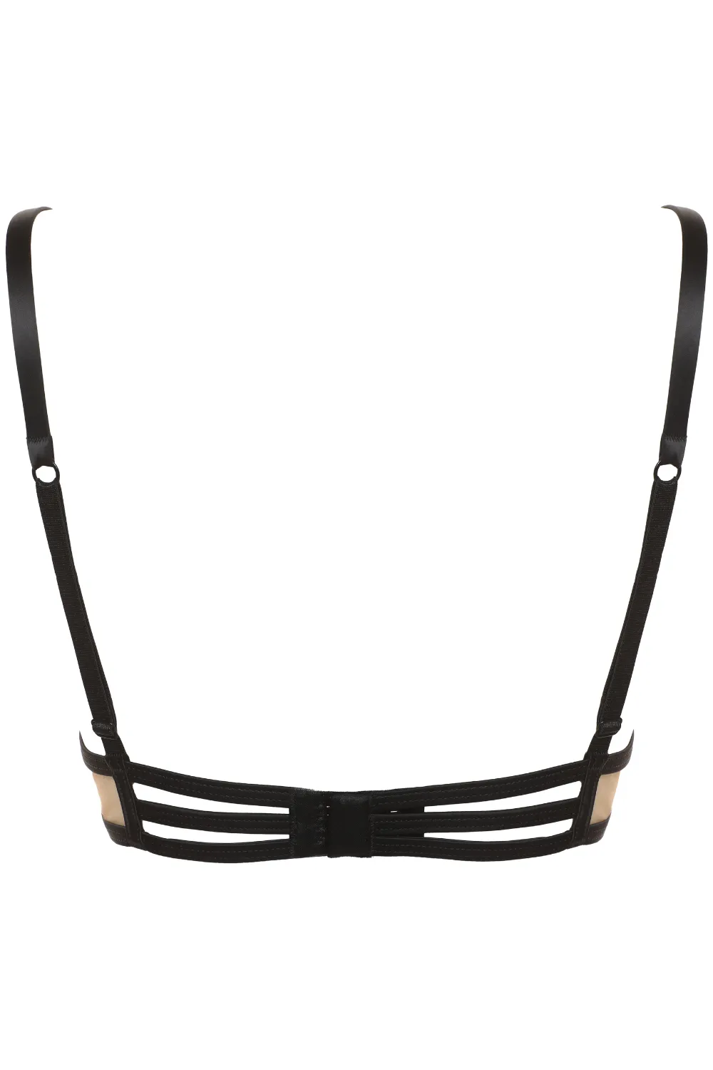 Les Nuits Folles Wireless Triangle Bra in Black