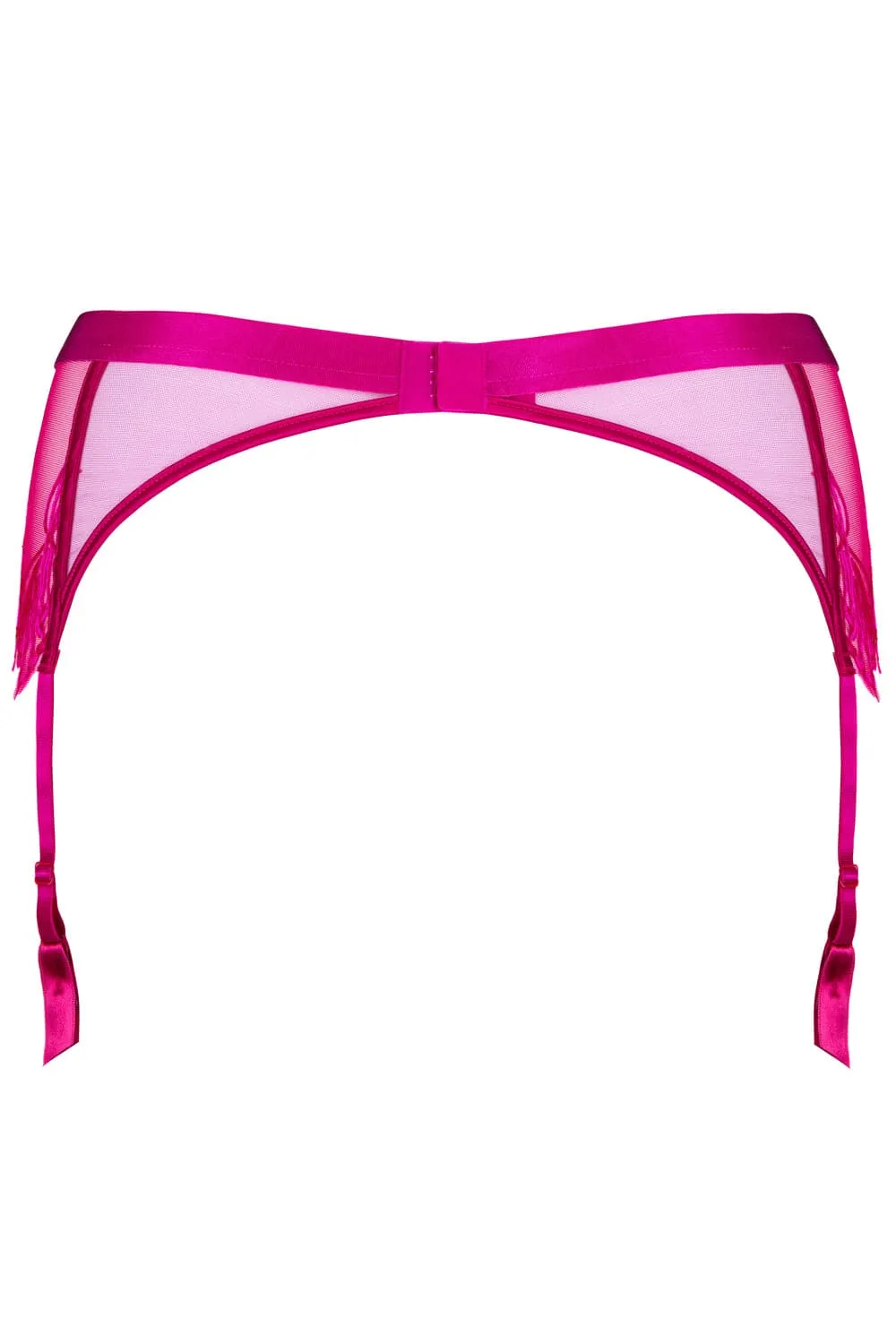 Love Supreme Suspender in Fuchsia
