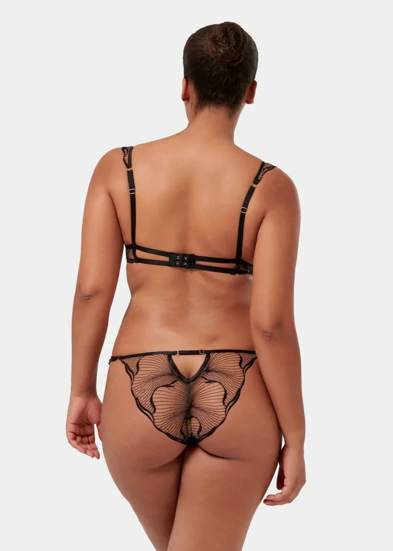 Marabel Panty (Black/Sheer)