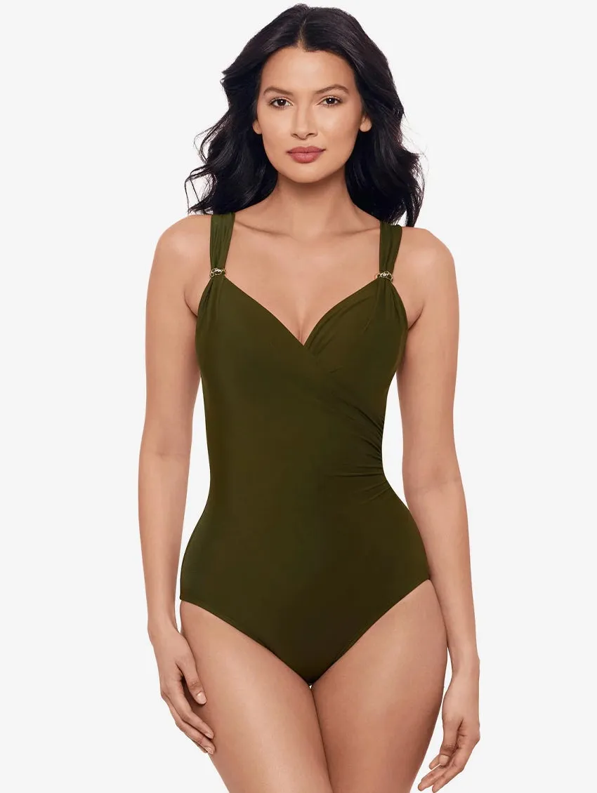 Miraclesuit Razzle Dazzle Siren One Piece Swimsuit