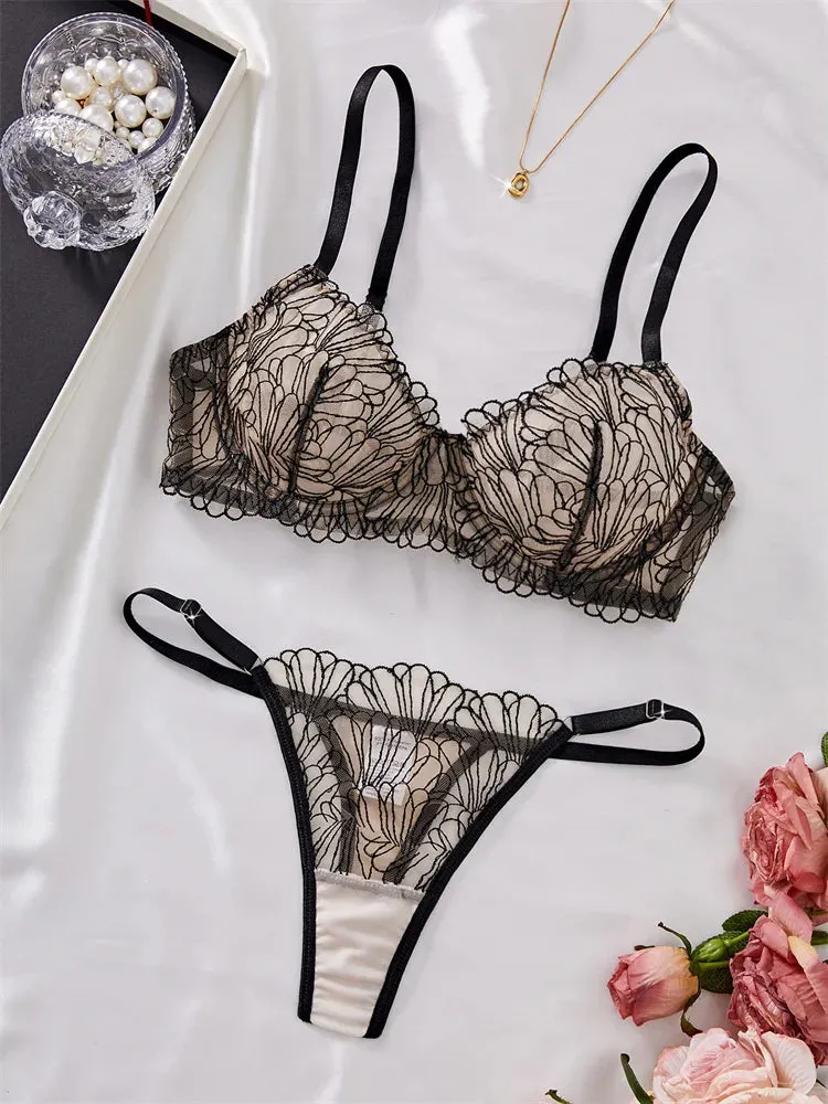 #PB Lingerie Translucent Lace Set