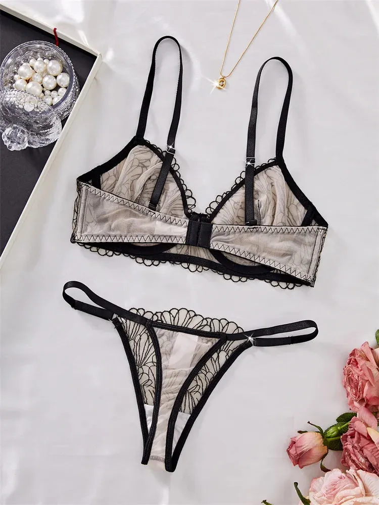 #PB Lingerie Translucent Lace Set