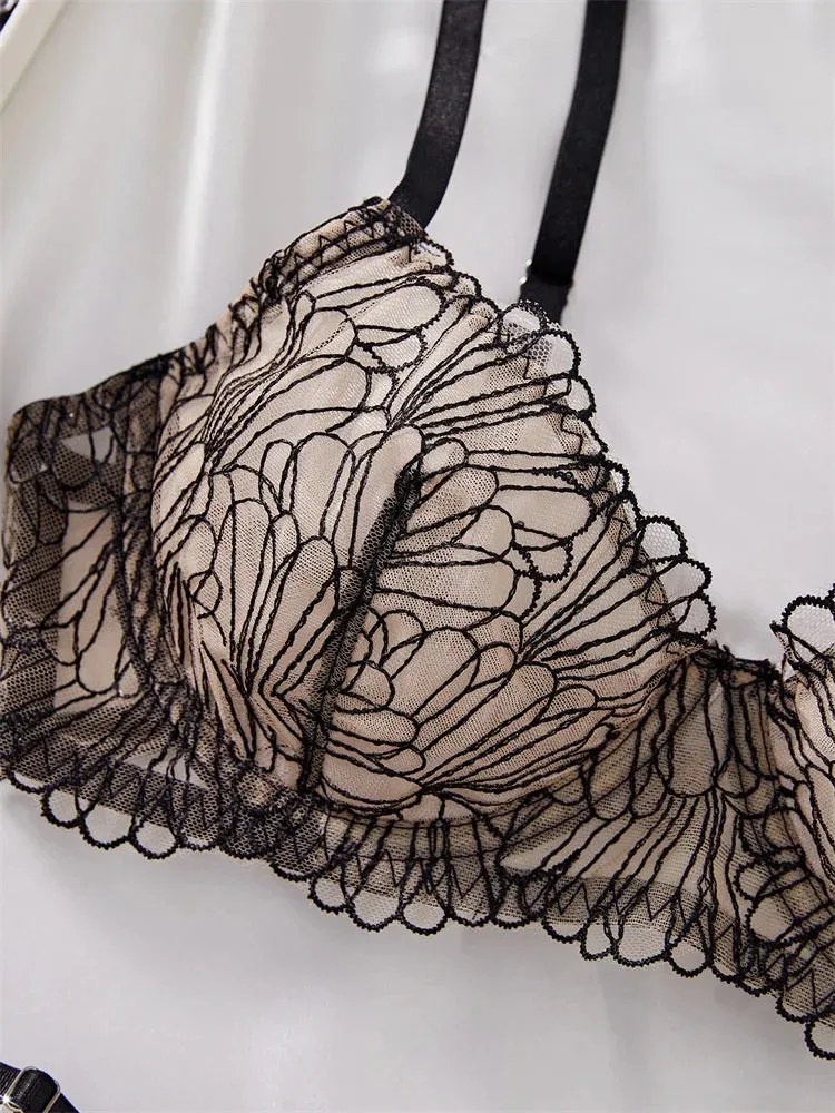 #PB Lingerie Translucent Lace Set