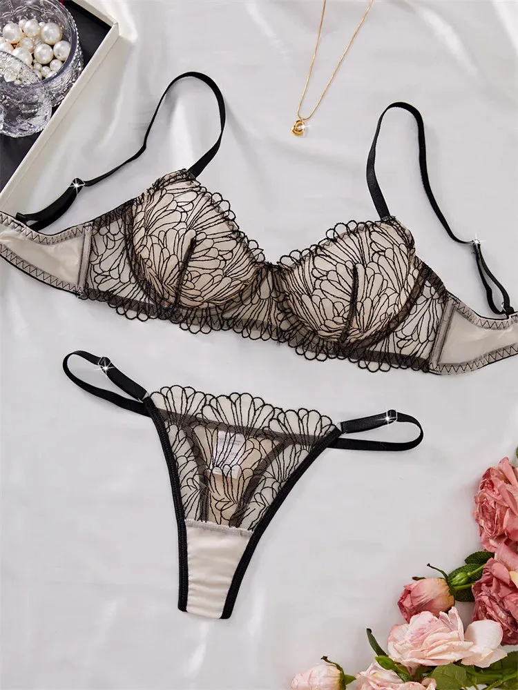 #PB Lingerie Translucent Lace Set