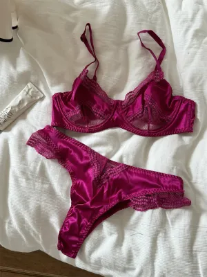 #PB Thin Lace Lingerie Set