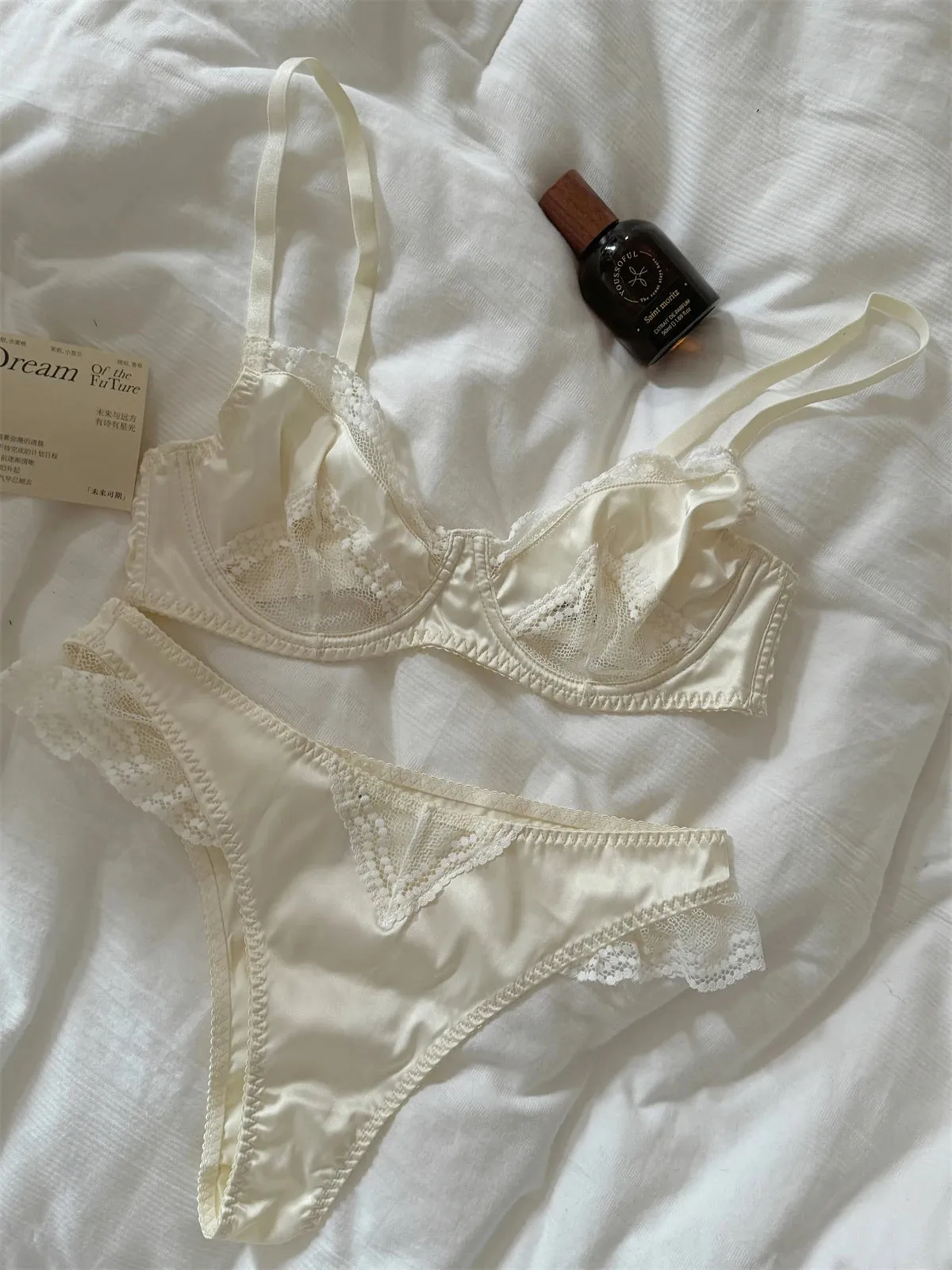#PB Thin Lace Lingerie Set