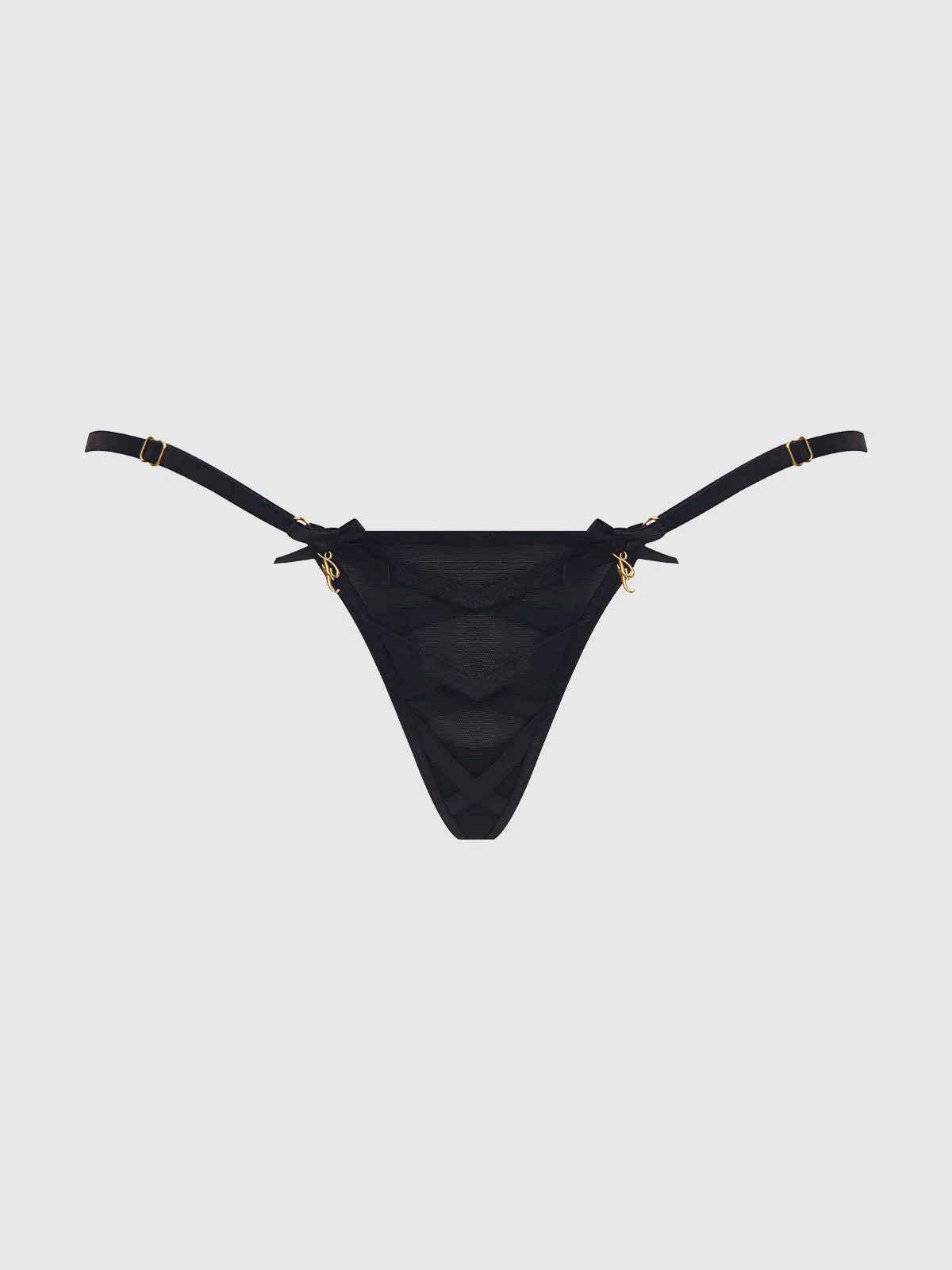 Petra Lattice Front Side Slider G-String