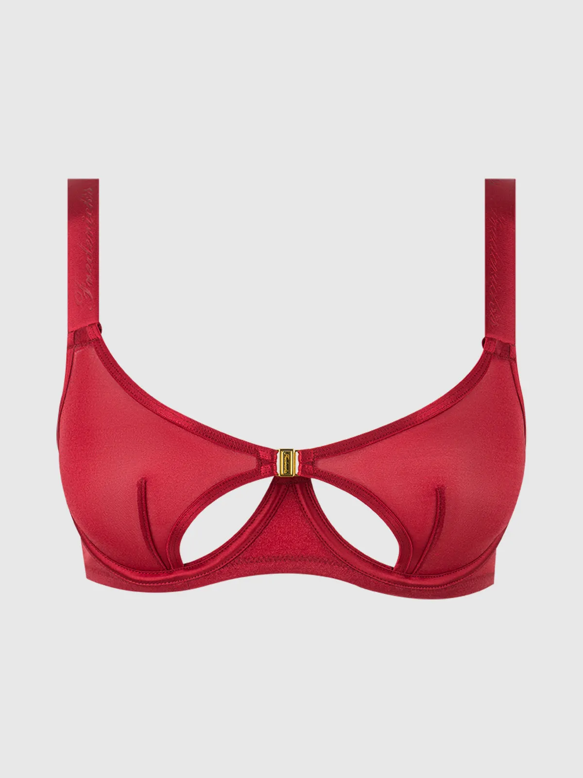 Pia Unlined Cutout Mesh Bra