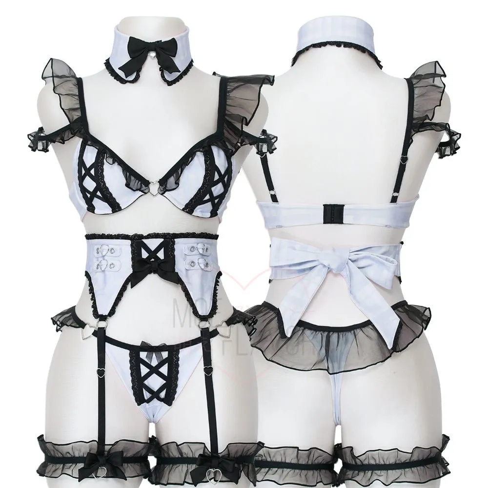 Pre-Order Jirai Kei Garter Lingerie Set