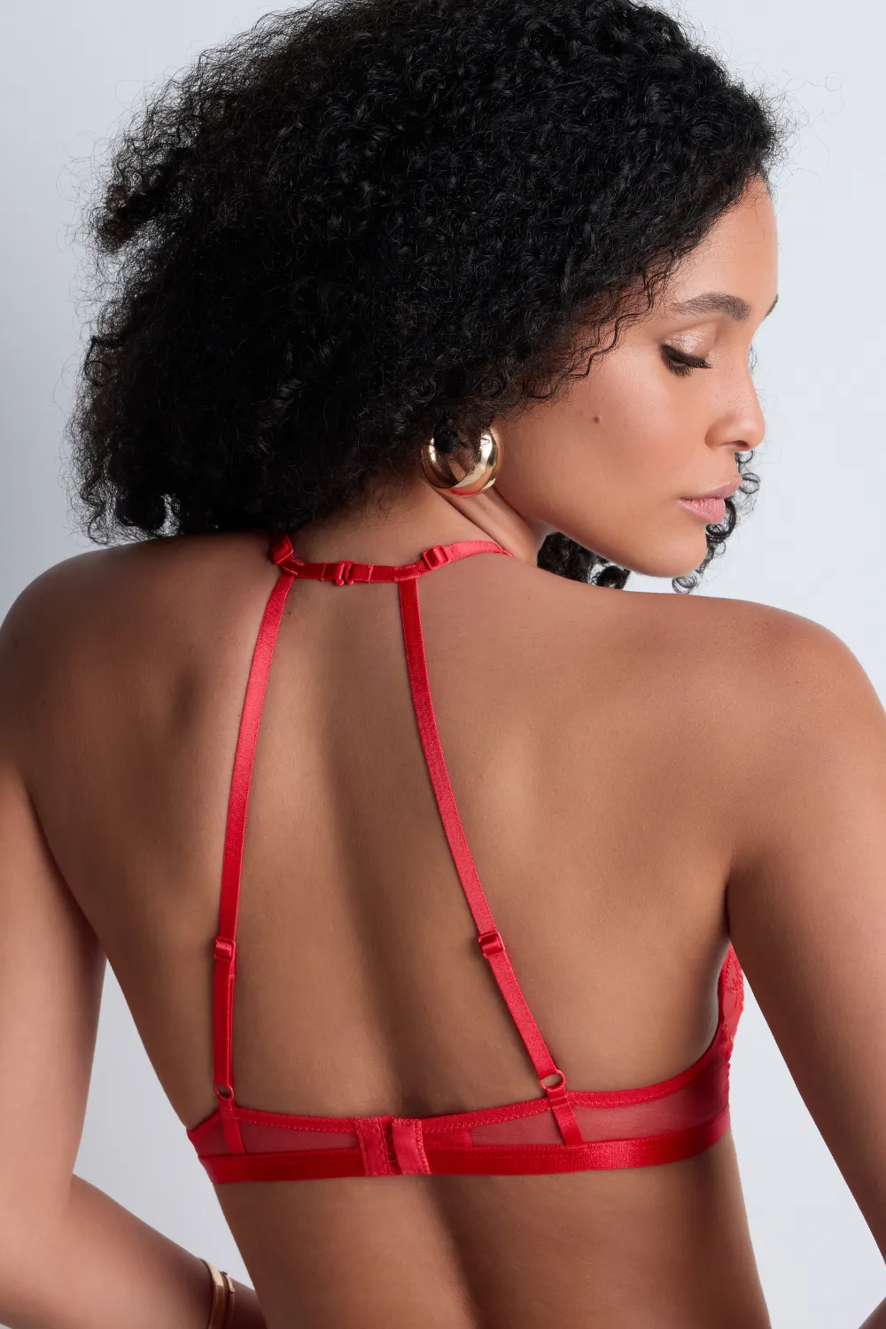 Rules of Attraction Bralette in Red