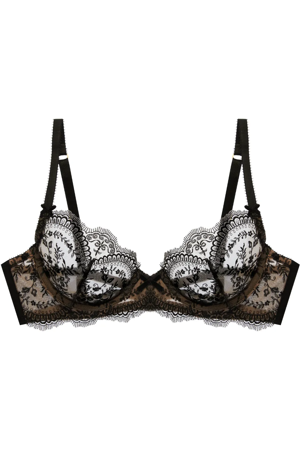 Severine Underwire Bra in Black