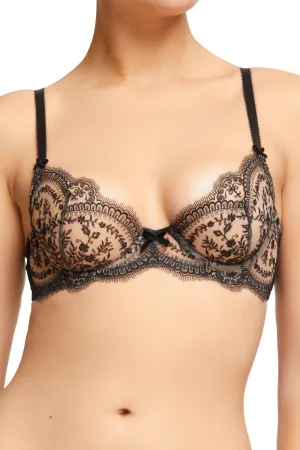 Severine Underwire Bra in Black