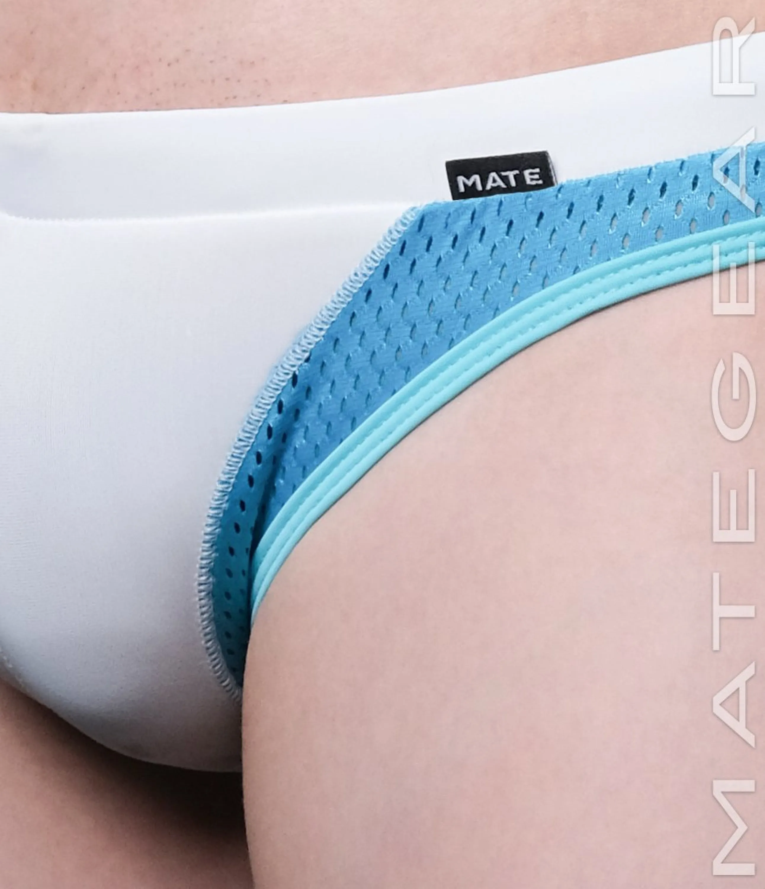Sexy Mens Swimwear Ultra Swim Racer Bikini - Tak Jae (Low Rise Flat Front / With Drawstring)