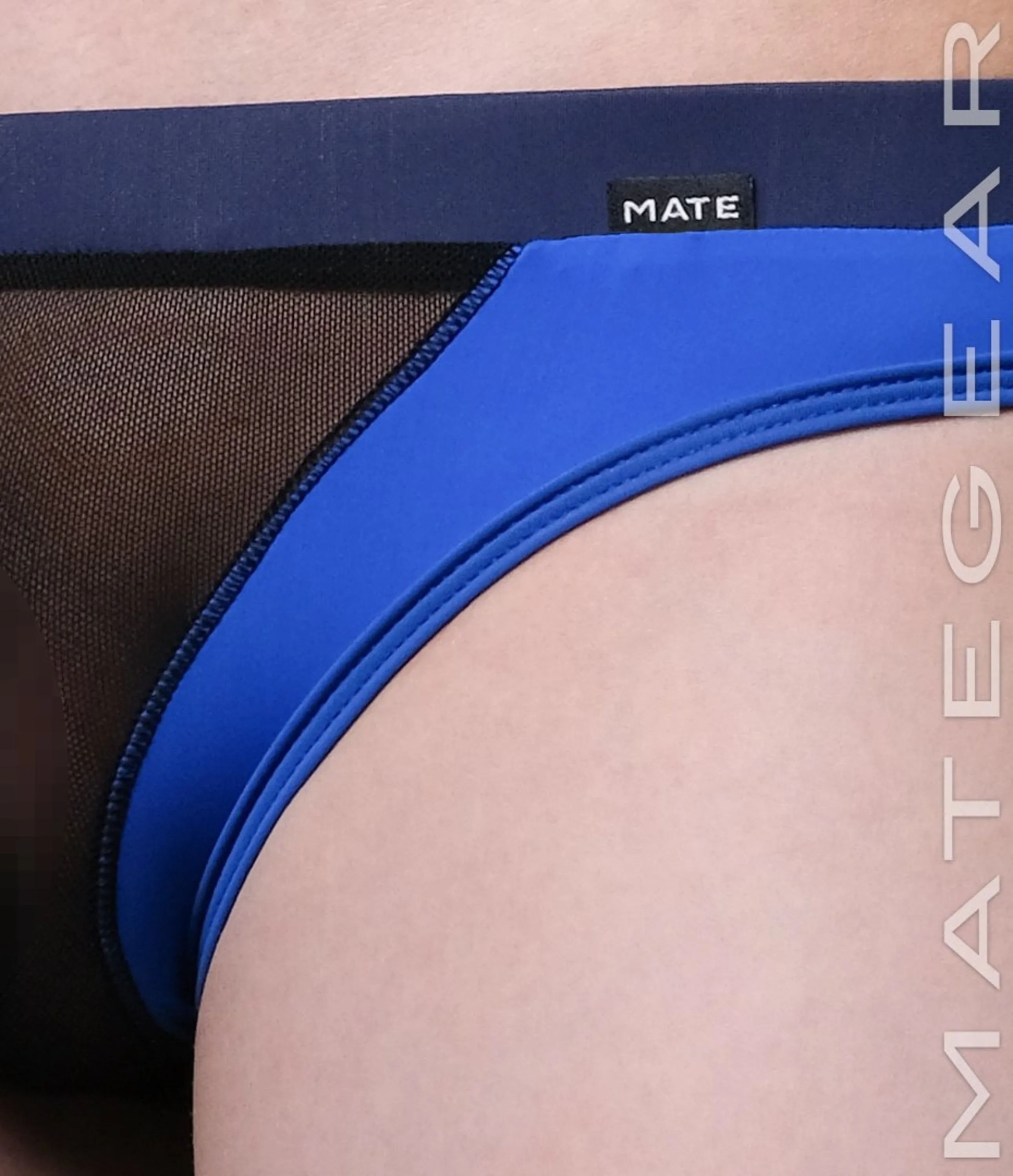 Sexy Mens Swimwear Ultra Swim Racer Bikini - Tak Jae (Low Rise Flat Front / With Drawstring)