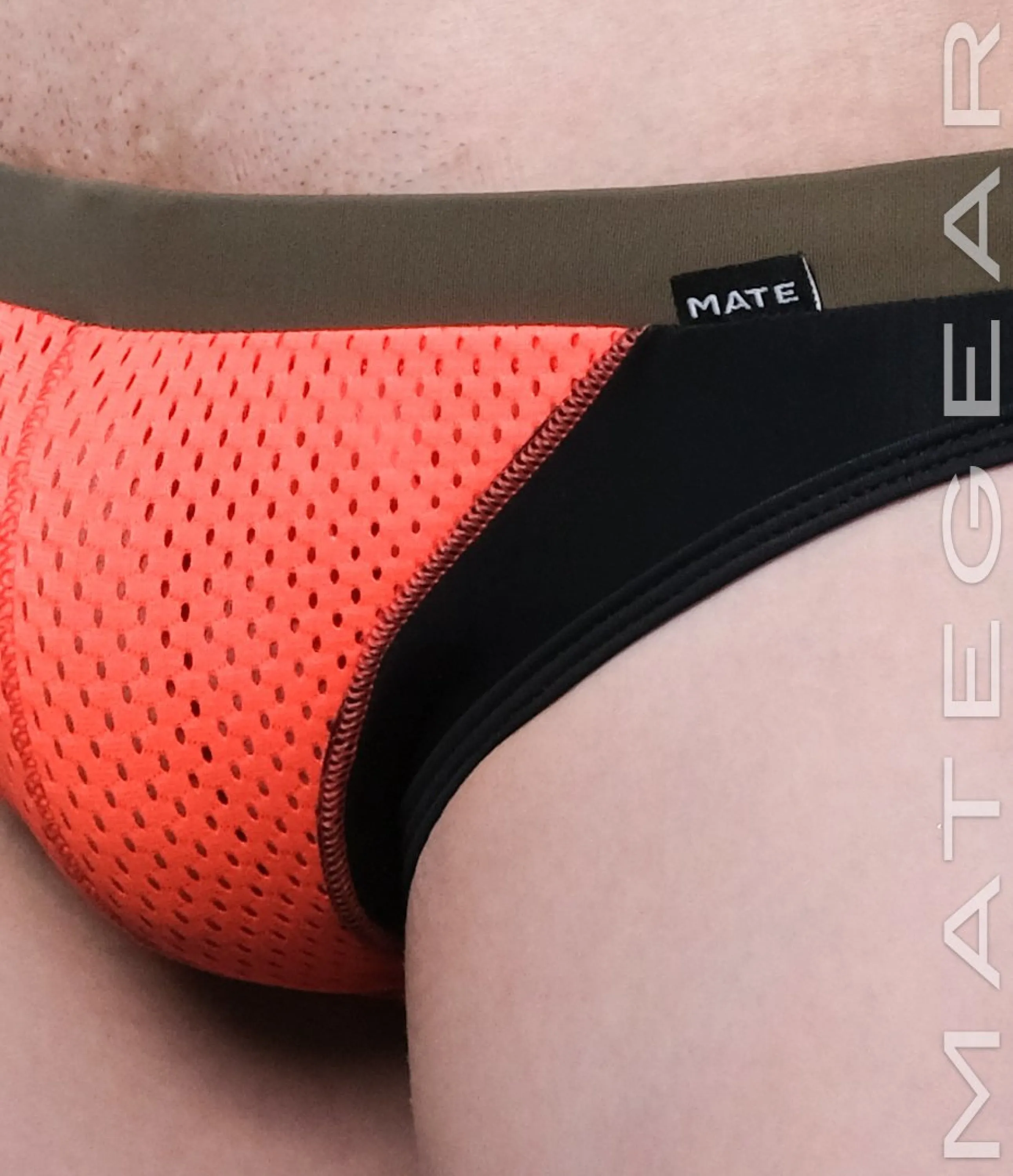 Sexy Mens Swimwear Ultra Swim Racer Bikini - Tak Jae (Low Rise Flat Front / With Drawstring)