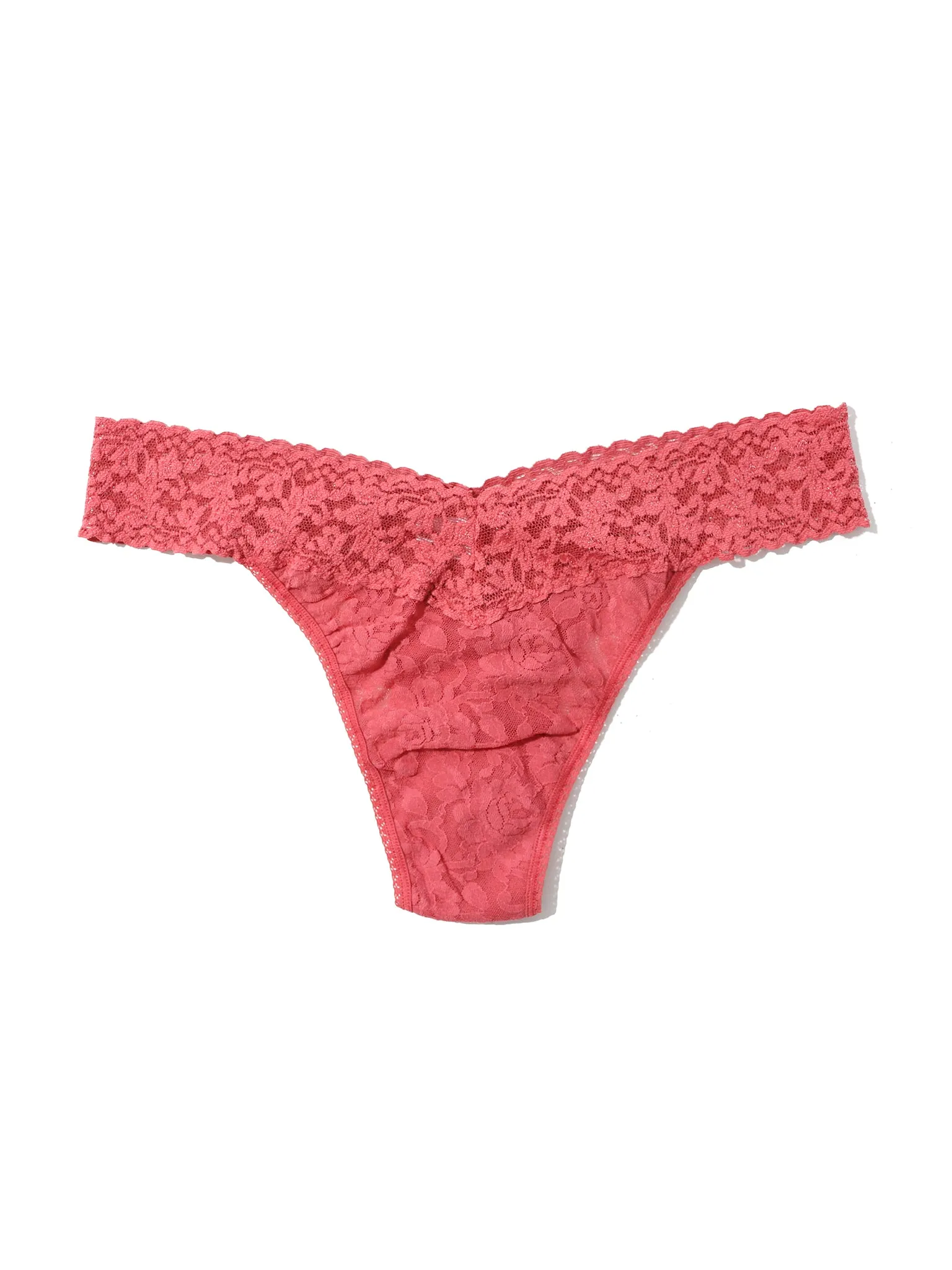 Signature Lace® Original Rise Thong Naples Red