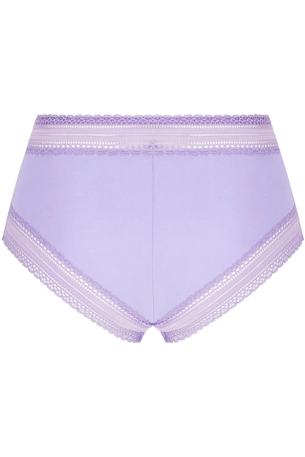 Simply Graphic Mini Shorts in Lilac