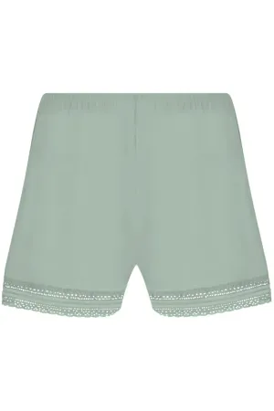 Simply Graphic Shorts in Green