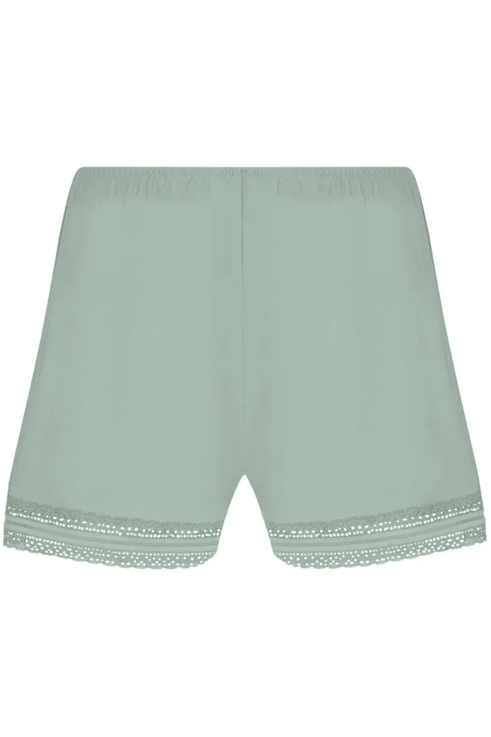Simply Graphic Shorts in Green