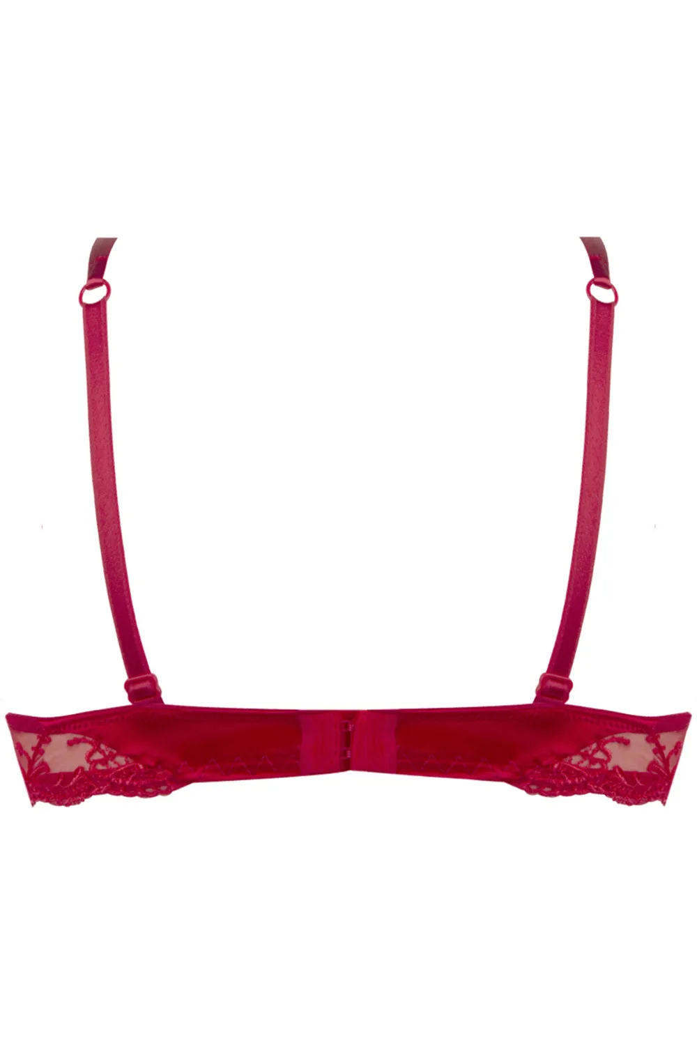 Splendeur Soie Contour Bra Rouge