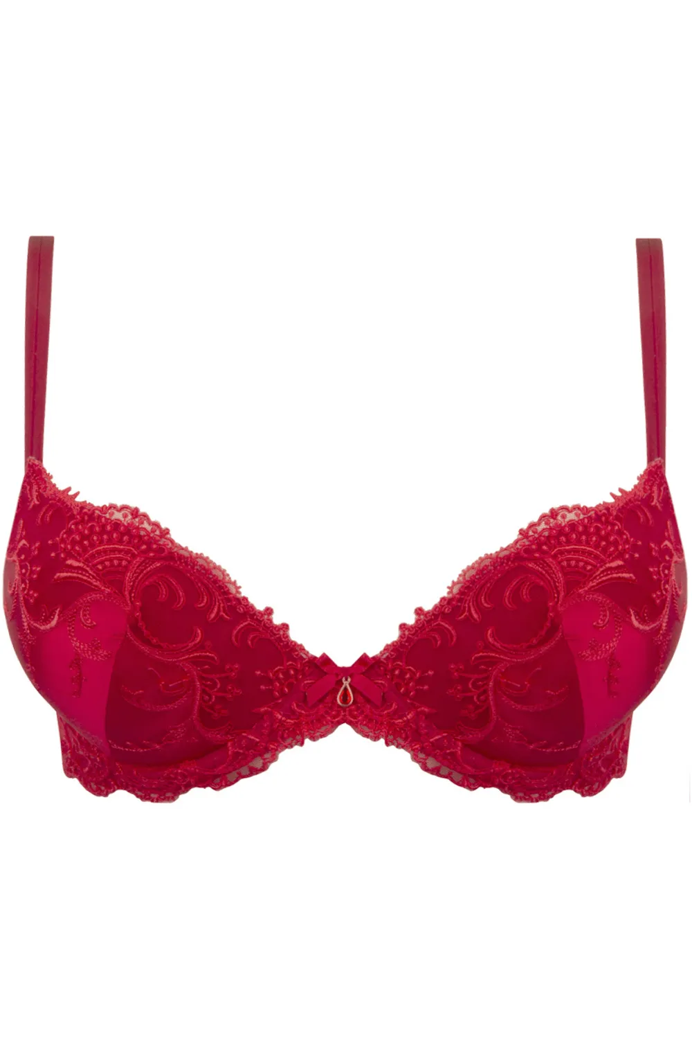 Splendeur Soie Contour Bra Rouge