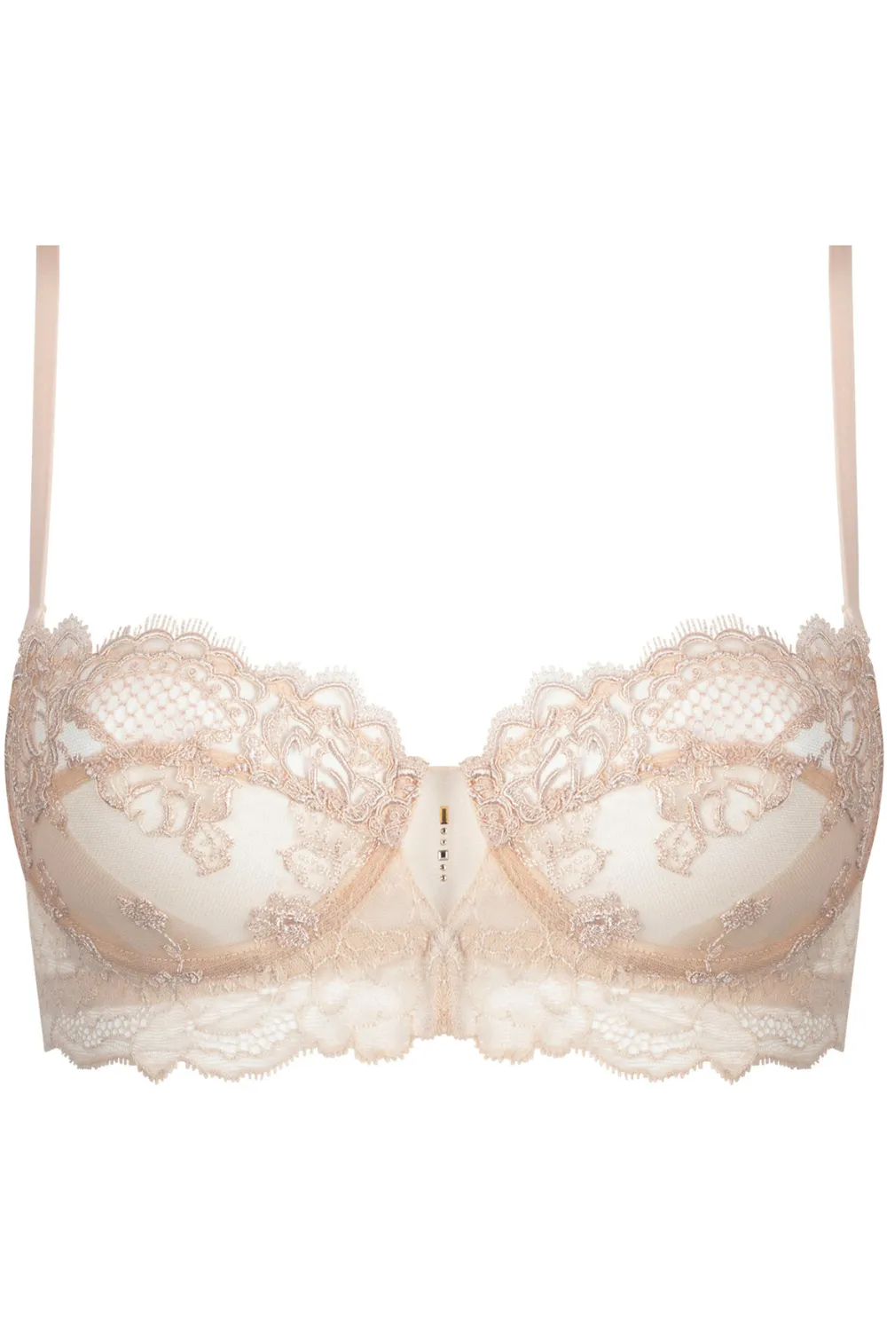 Sublime En Dentelle Half Cup Bra in Nude