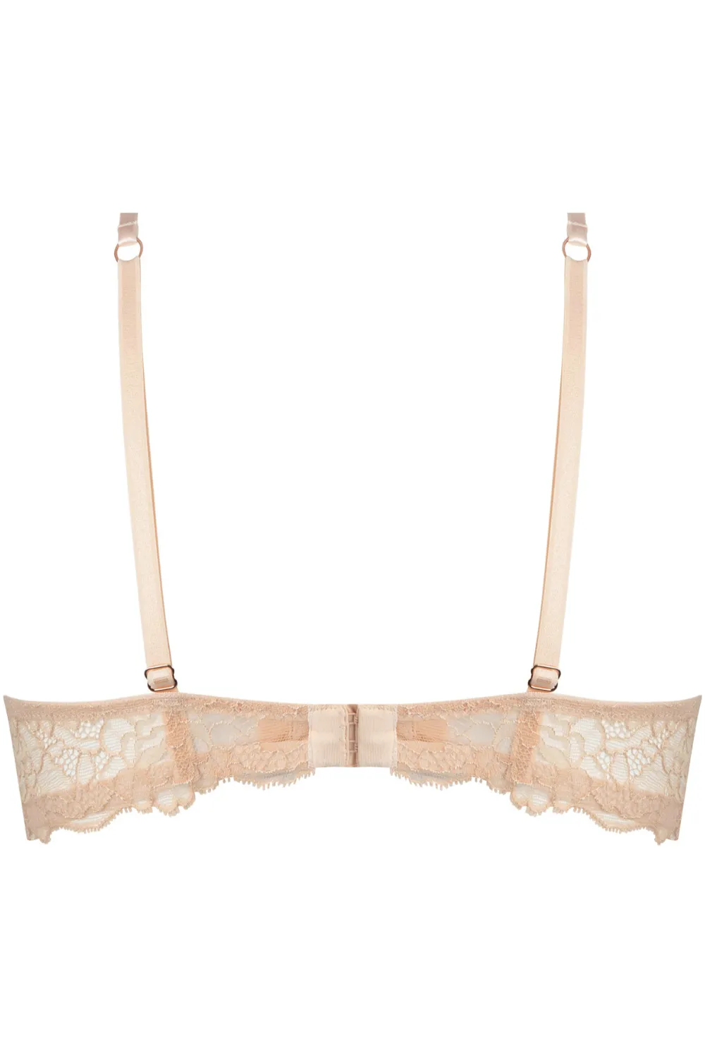 Sublime En Dentelle Half Cup Bra in Nude