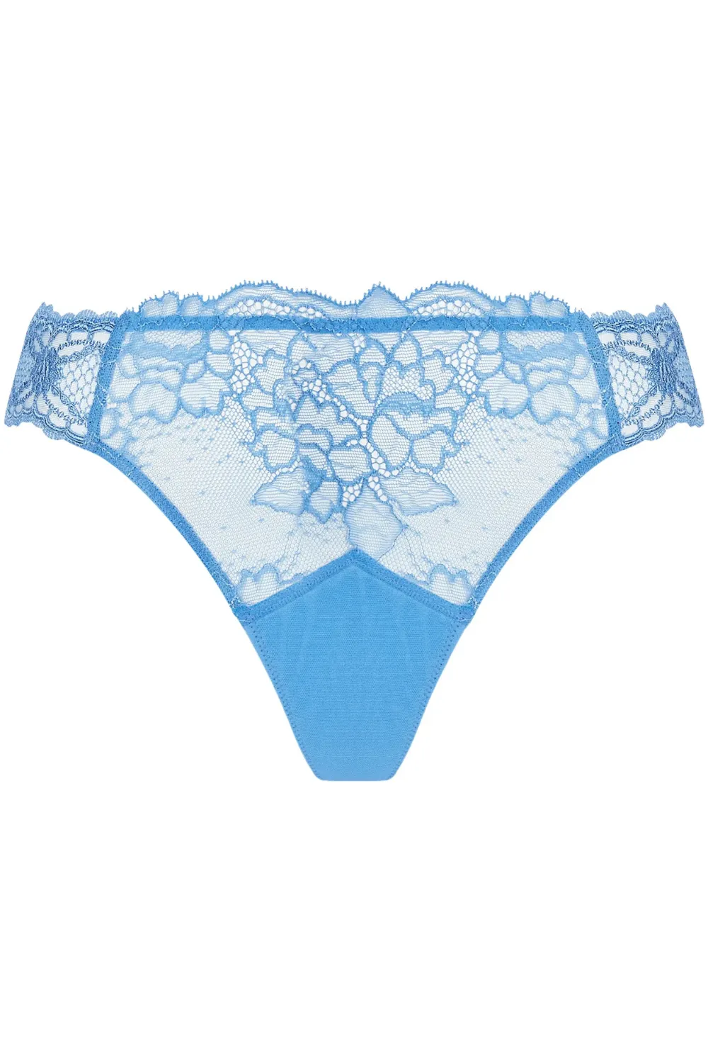 Sublime En Dentelle Italian Brief in Blue