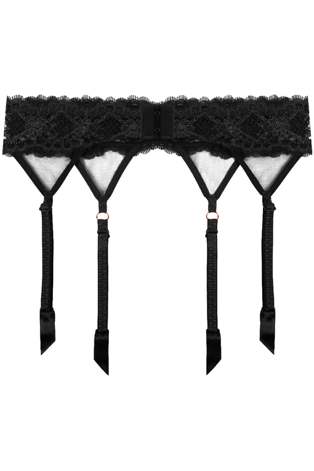 Sublime En Dentelle Suspender in Black