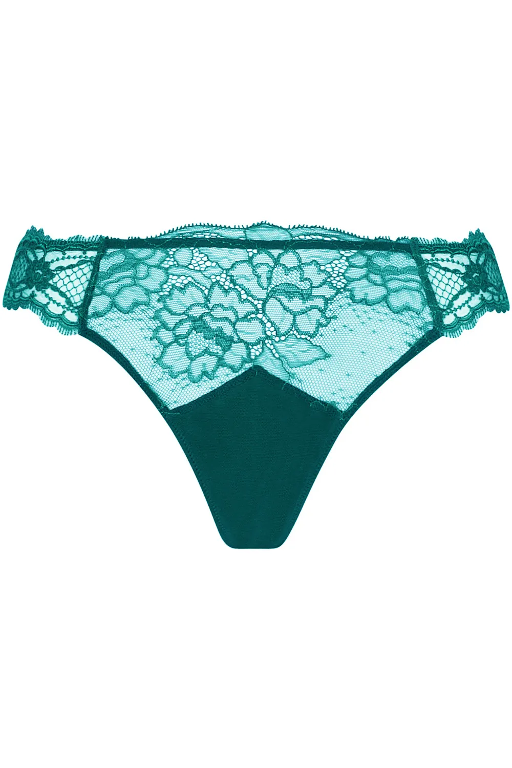 Sublime En Dentelle Thong in Green
