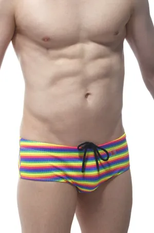 Swim Brief Lowrider Rainbow