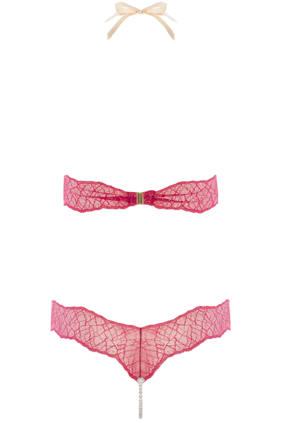 Sydney Daisy Single Pearl Body in Red