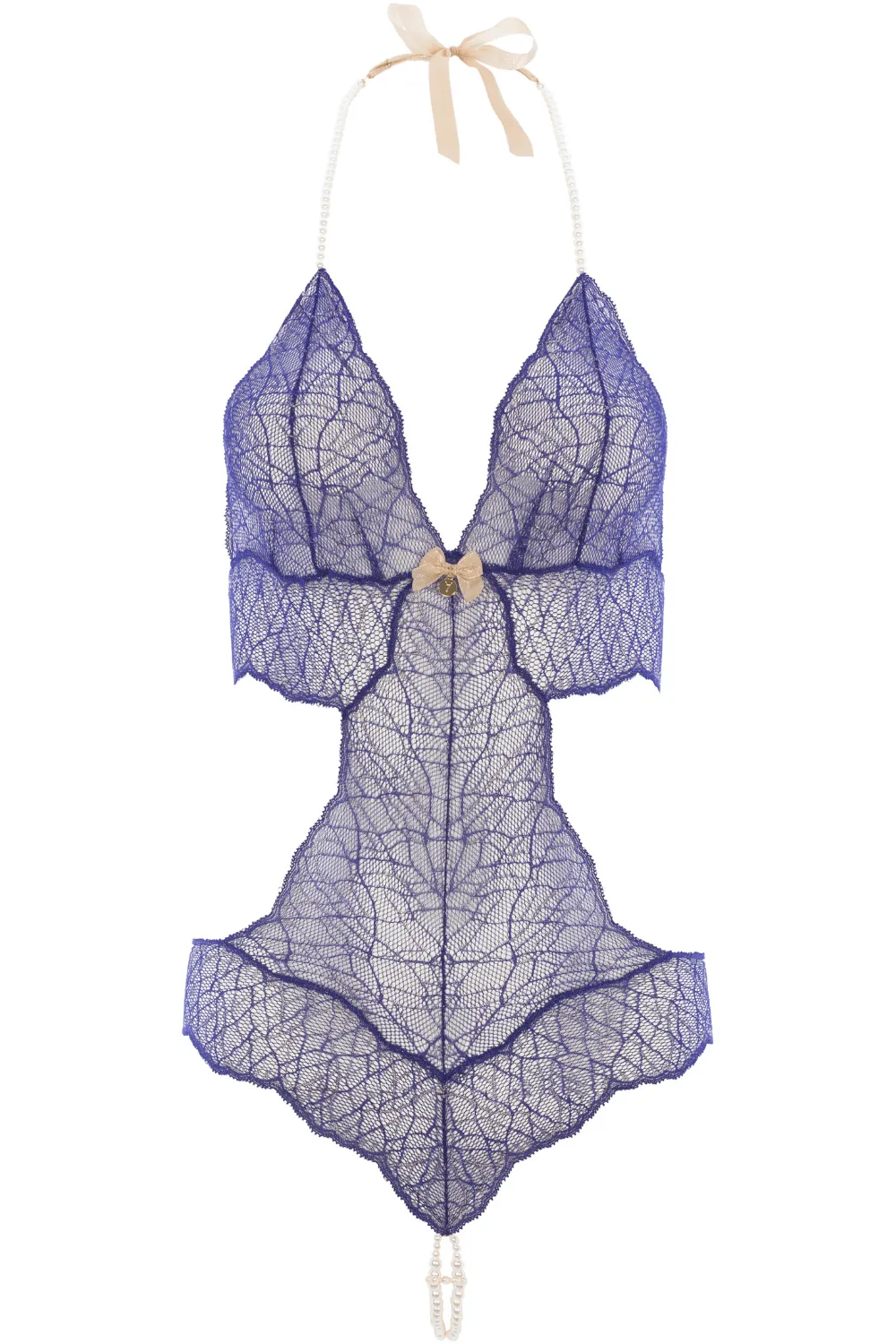 Sydney Double Pearl Body Blue, Size L