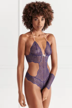 Sydney Double Pearl Body Blue, Size L