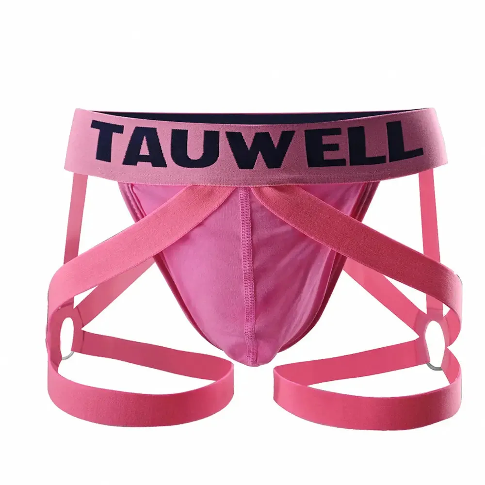 Tauwell Sexy Jockstrap for Men - Sheer, High Elastic 24105