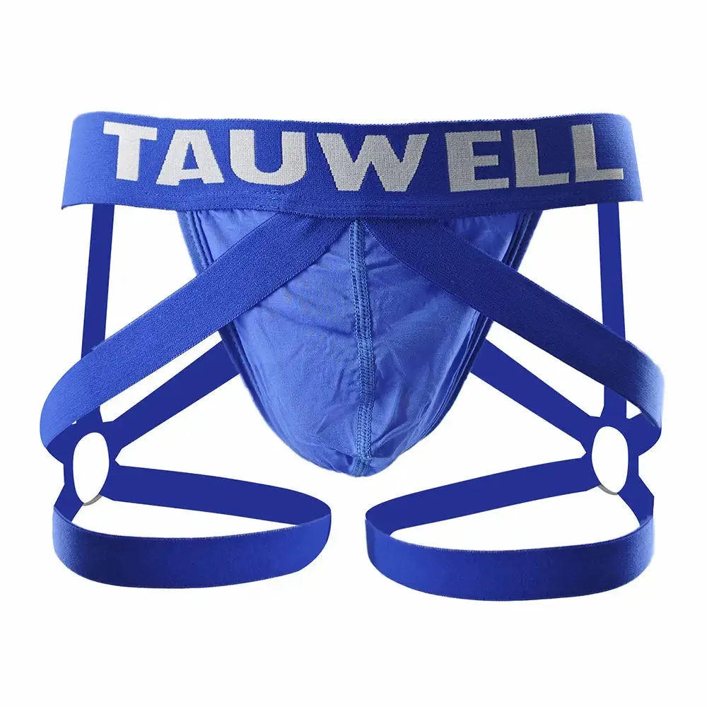 Tauwell Sexy Jockstrap for Men - Sheer, High Elastic 24105